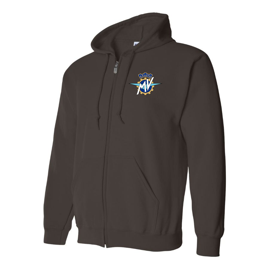 Men's MV Agusta Logo Zipper Hoodie