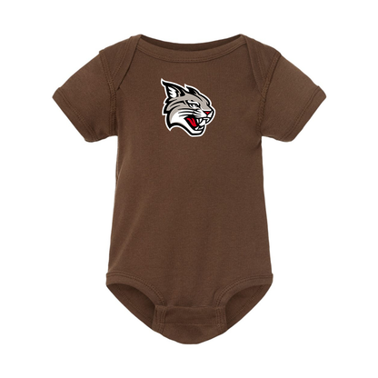 Davidson Wildcats  Rabbit Skins Infant Baby Rib Bodysuit