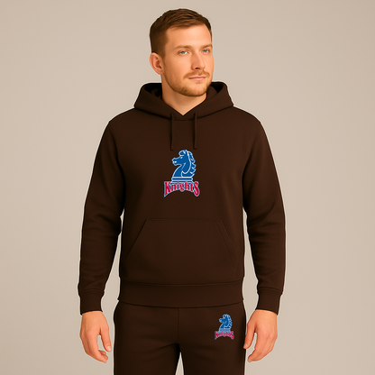 Men's Fairleigh Dickinson Knights Logo Hoodie Joggers Set