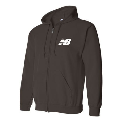 Men's New Balance Logo Zipper Hoodie