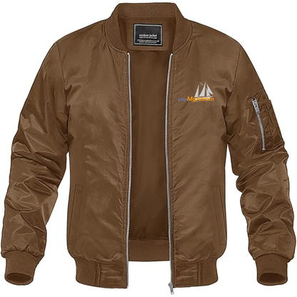 Men's phpMyAdmin Logo Lightweight Bomber Jacket Windbreaker Softshell Varsity Jacket Coat (Copy)