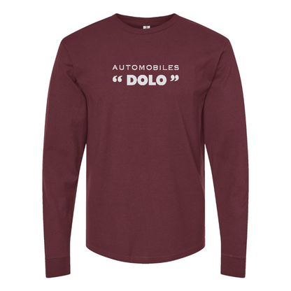 Men's Dolo Logo Cotton Long Sleeve T-Shirt