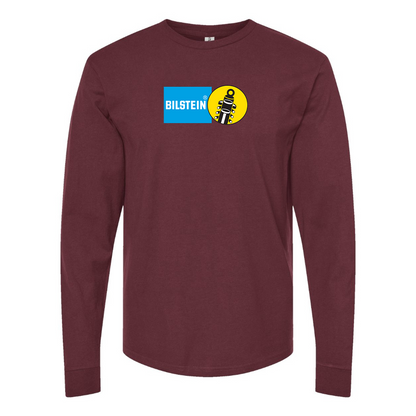 Men's Bilstein Logo Cotton Long Sleeve T-Shirt
