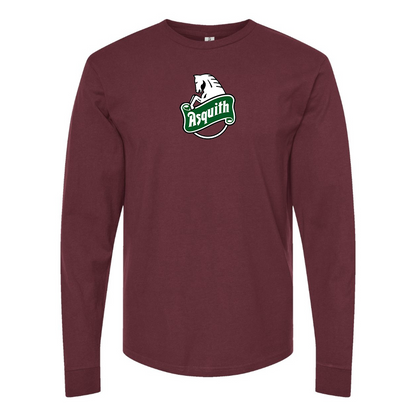 Men's Asquith Logo Cotton Long Sleeve T-Shirt