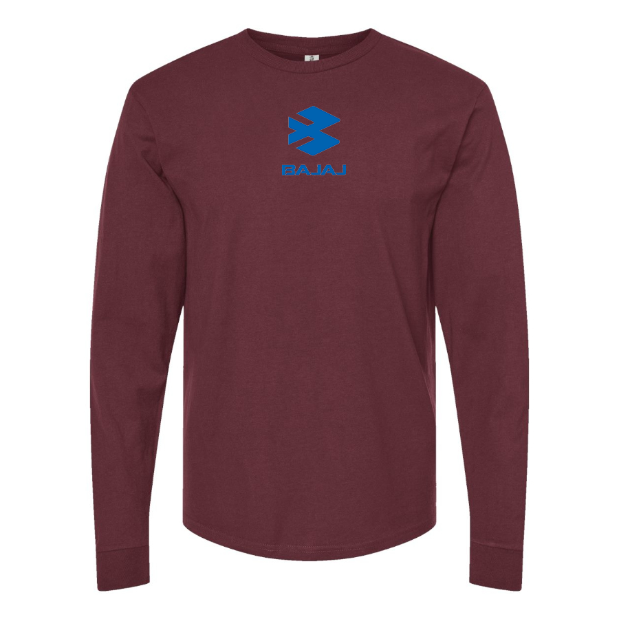 Men's Bajaj Logo Long Sleeve T-Shirt