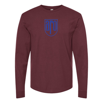 Men's ARO Logo Cotton Long Sleeve T-Shirt