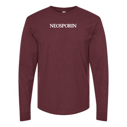 Men's Neosporin Logo Cotton Long Sleeve T-Shirt