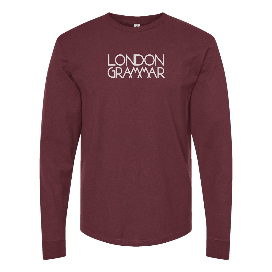 Men's London Grammar  Logo Cotton Long Sleeve T-Shirt