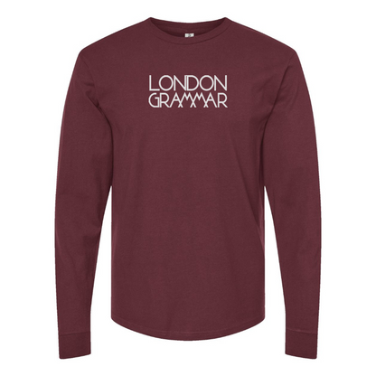 Men's London Grammar  Logo Cotton Long Sleeve T-Shirt