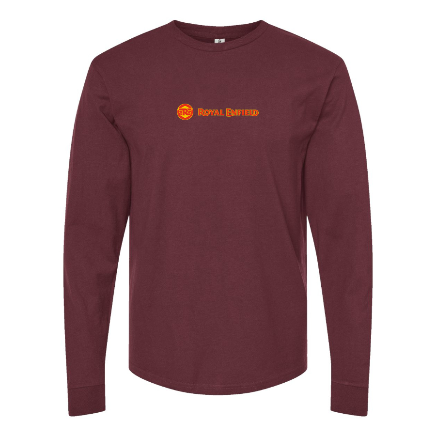 Men's Royal Enfield Logo Long Sleeve T-Shirt