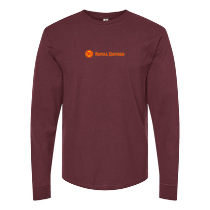 Men's Royal Enfield Logo Long Sleeve T-Shirt