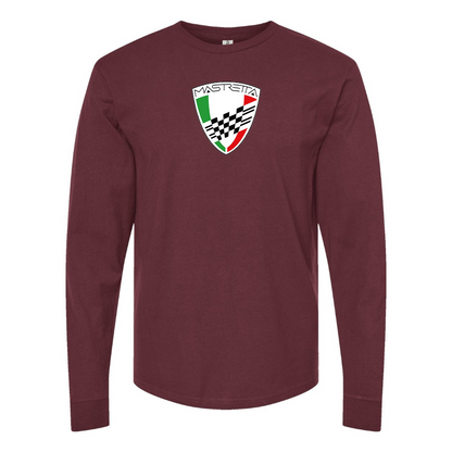 Men's Mastretta Logo Cotton Long Sleeve T-Shirt