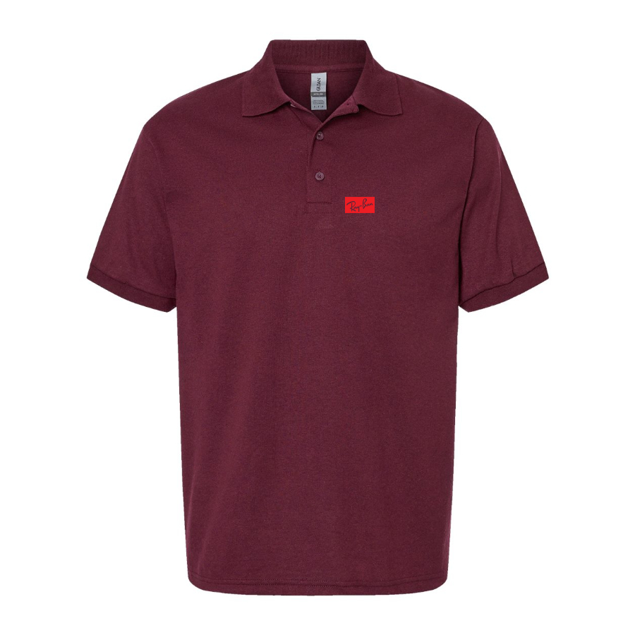 Men's Ray Ban Logo Dry Blend Polo