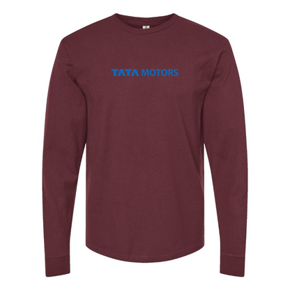 Men's Tata Logo Cotton Long Sleeve T-Shirt