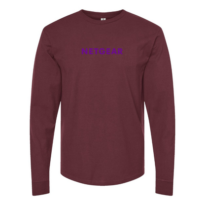 Men's Netgear Logo Long Sleeve T-Shirt