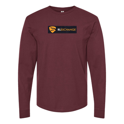 Men's RL Exchange Logo Cotton Long Sleeve T-Shirt