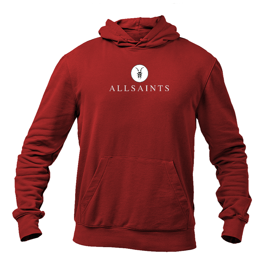 Men's AllSaints Logo Pullover Hoodie