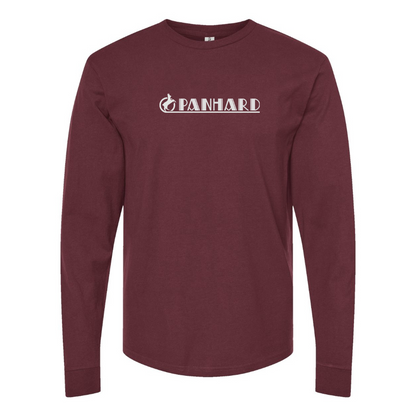 Men's Panhard Logo Cotton Long Sleeve T-Shirt