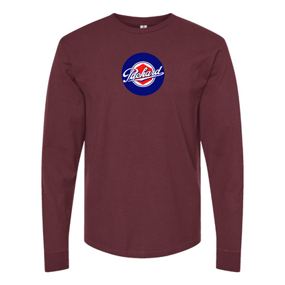 Men's Packard Logo Cotton Long Sleeve T-Shirt