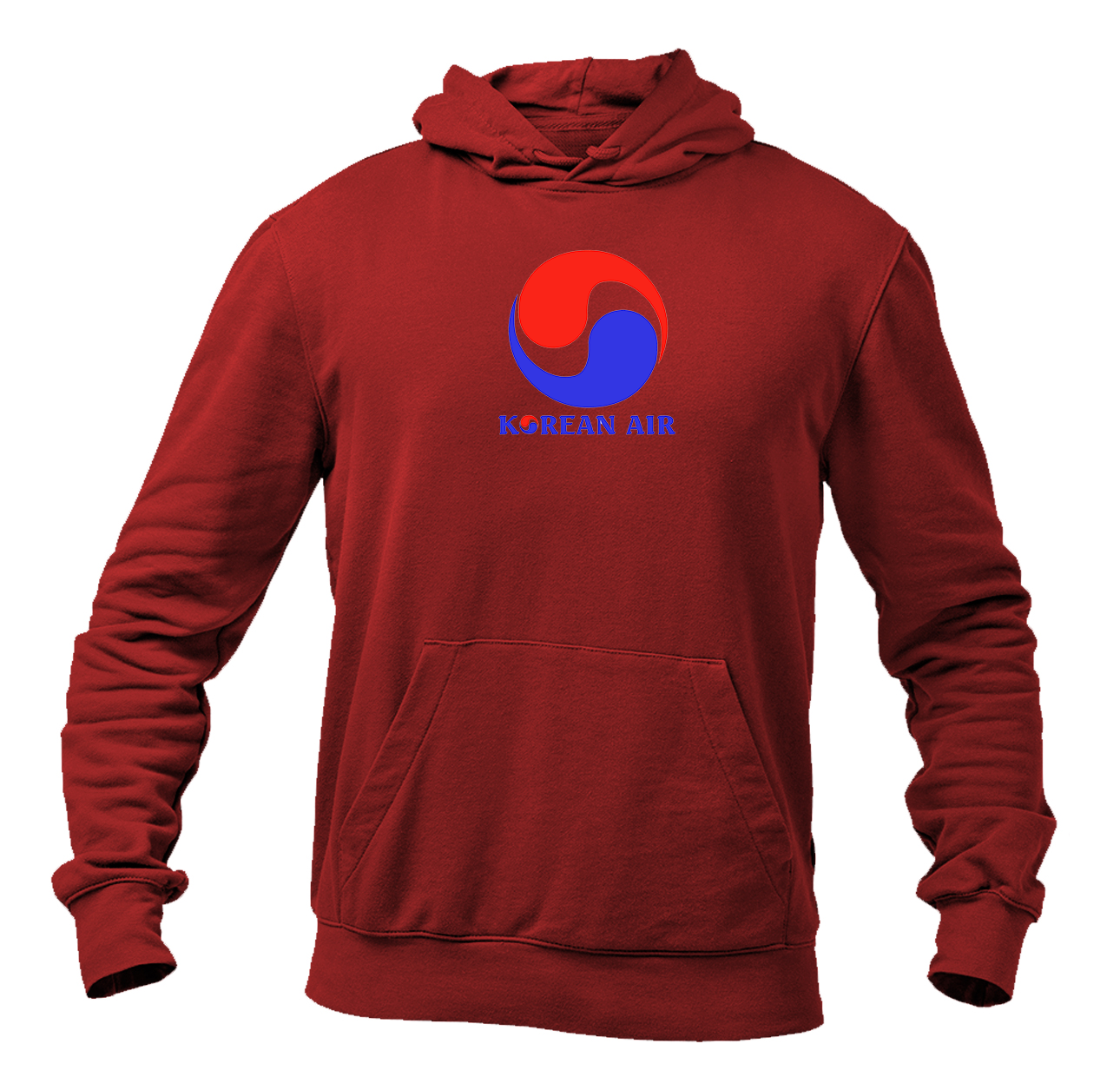 Men's  Korean Air Logo Pullover Hoodie