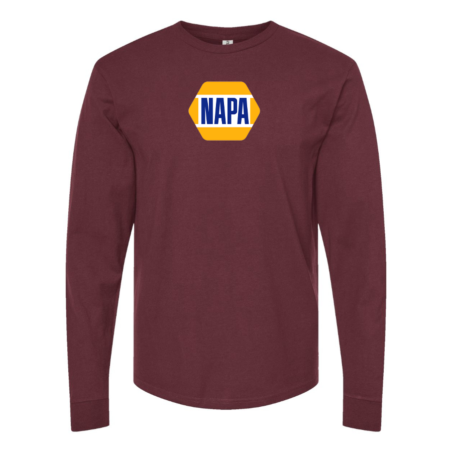 Men's Napa  Logo Cotton Long Sleeve T-Shirt