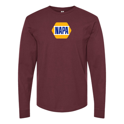 Men's Napa  Logo Cotton Long Sleeve T-Shirt