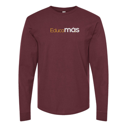Men's EducaMAS Logo Cotton Long Sleeve T-Shirt