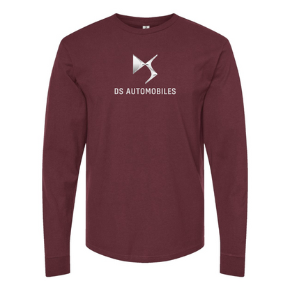 Men's DS Logo Cotton Long Sleeve T-Shirt