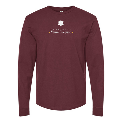 Men's Veuve Clicquot  Logo Cotton Long Sleeve T-Shirt