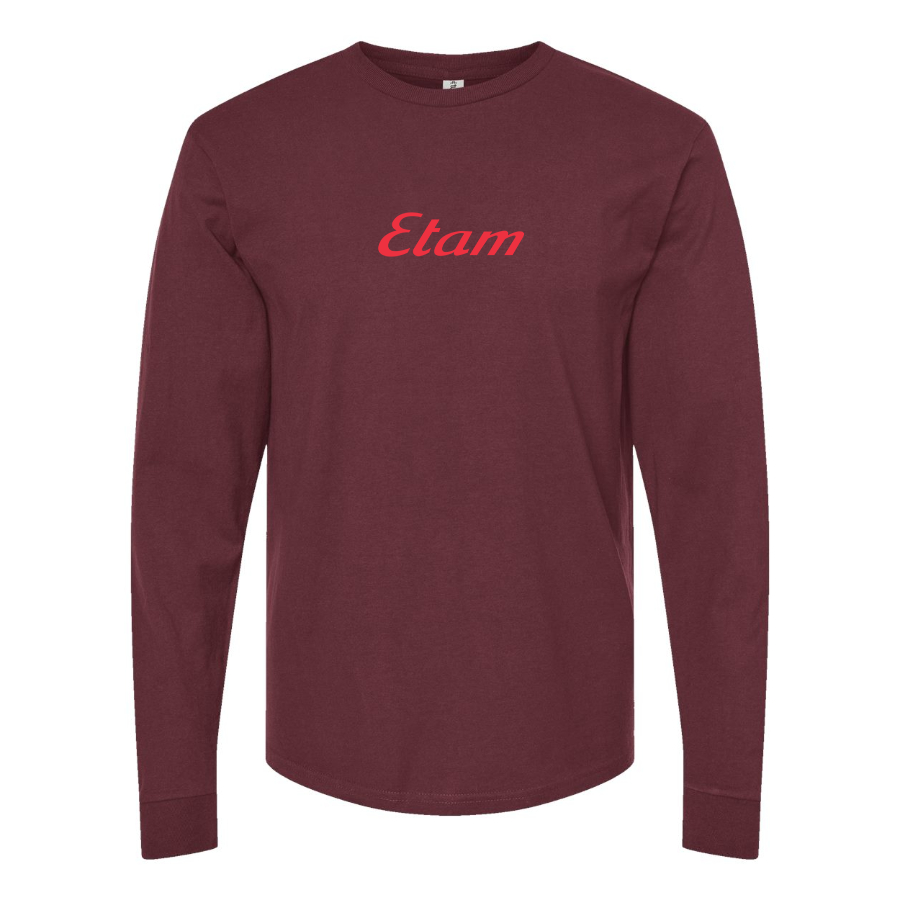 Men's Etam Logo Long Sleeve T-Shirt