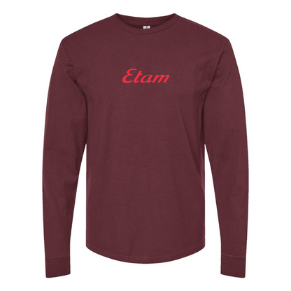 Men's Etam Logo Long Sleeve T-Shirt