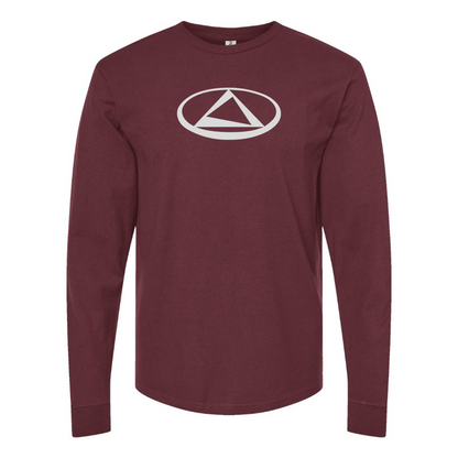 Men's Doninvest Logo Cotton Long Sleeve T-Shirt
