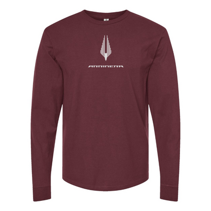 Men's Arrinera Logo Cotton Long Sleeve T-Shirt