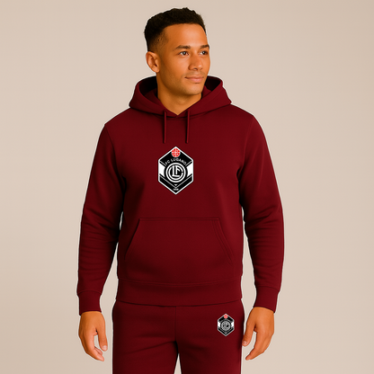 Men's FC Lugano Soccer Logo Hoodie Joggers Set