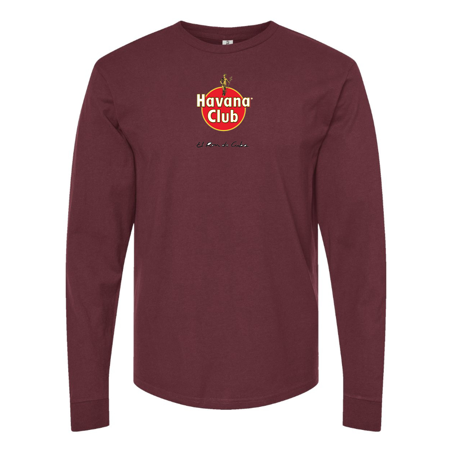 Men's Havana Club Logo Long Sleeve T-Shirt