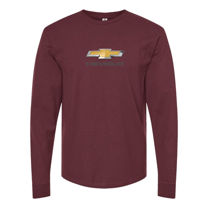 Men's Chevrolet Logo Long Sleeve T-Shirt