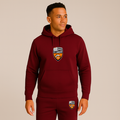 Men's FC Lorient Soccer Logo Hoodie Joggers Set