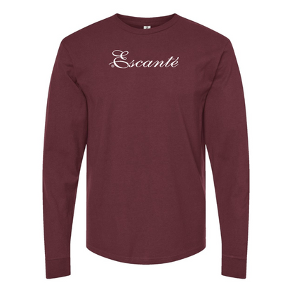 Men's  Escanté  Logo Cotton Long Sleeve T-Shirt