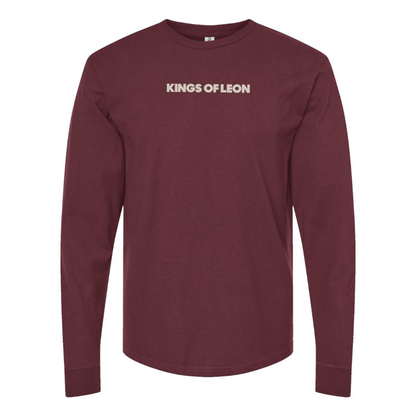 Men's  Kings of Leon   Logo Cotton Long Sleeve T-Shirt