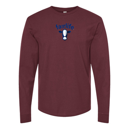 Men's Fairlife Logo Cotton Long Sleeve T-Shirt