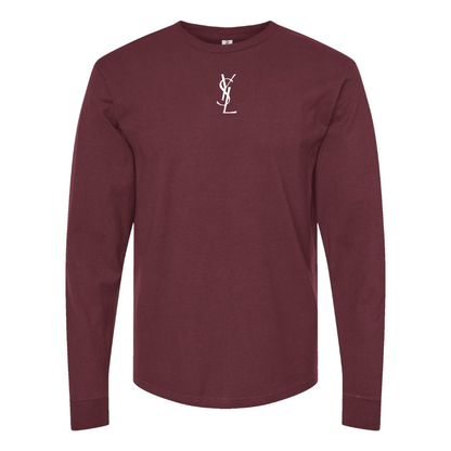 Men's YSL logo Long Sleeve T-Shirt