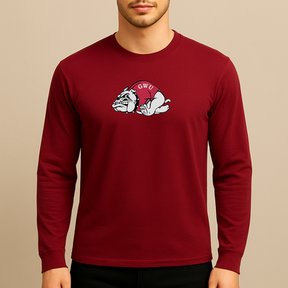 Men's Gardner Webb Bulldogs Logo Long Sleeve T-Shirt