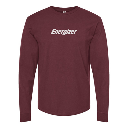 Men's Energizer Logo Cotton Long Sleeve T-Shirt