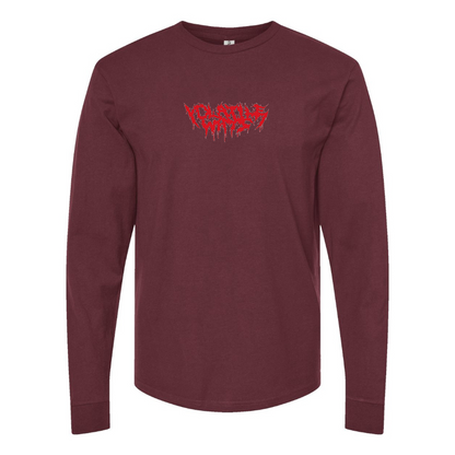 Men's Volatile Ways Logo Cotton Long Sleeve T-Shirt