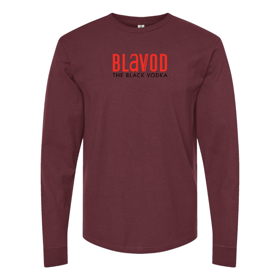 Men's BlaVod Logo Cotton Long Sleeve T-Shirt