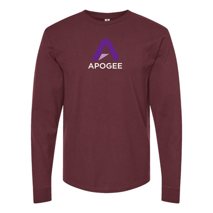 Men's Apogee Electronics Logo Cotton Long Sleeve T-Shirt