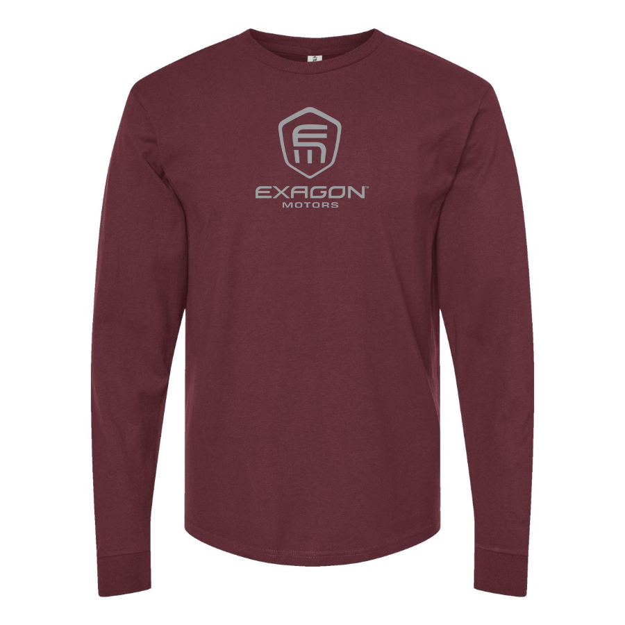 Men's Exagon Motors Logo Long Sleeve T-Shirt