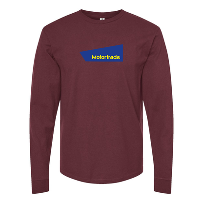 Men's Motortrade Logo Cotton Long Sleeve T-Shirt