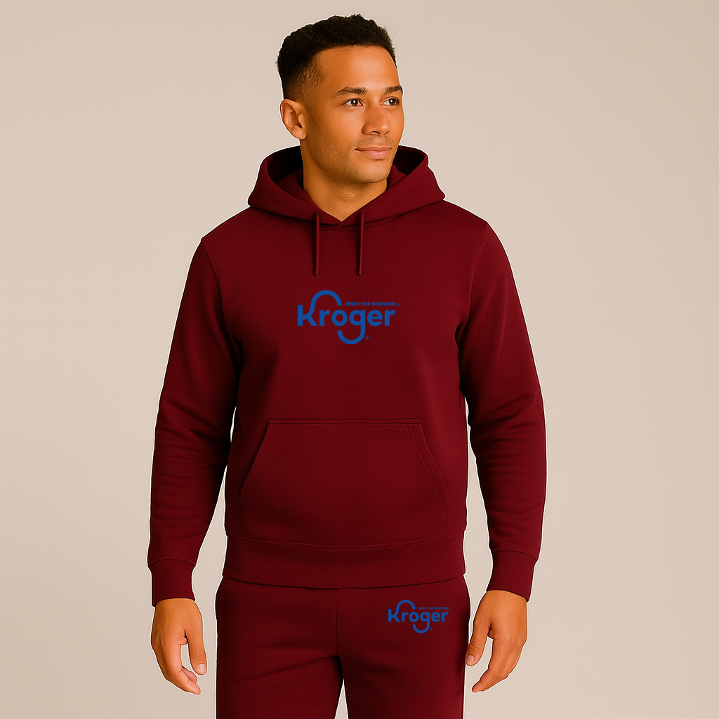 Men's Kroger Logo Hoodie Joggers Set