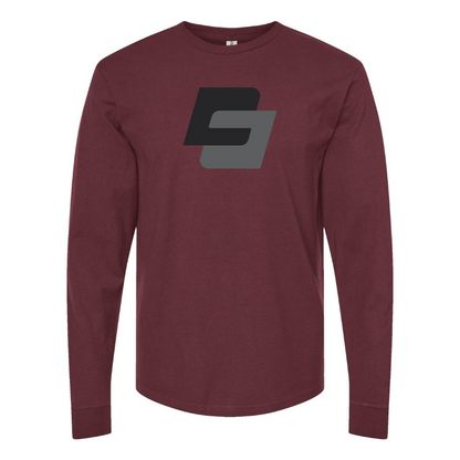 Men's DSD Logo Cotton Long Sleeve T-Shirt